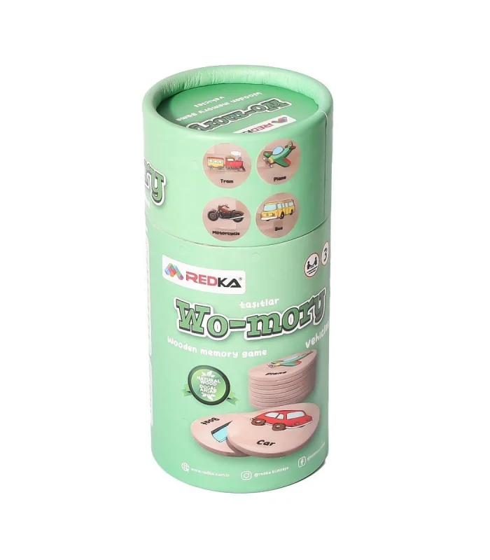 RD5644 Redka Wo-mory Ahşap Hafıza Oyunu