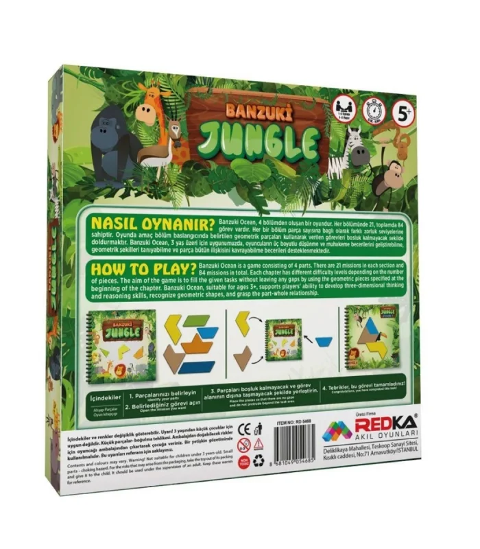 RD5767 Redka Banzuki Jungle