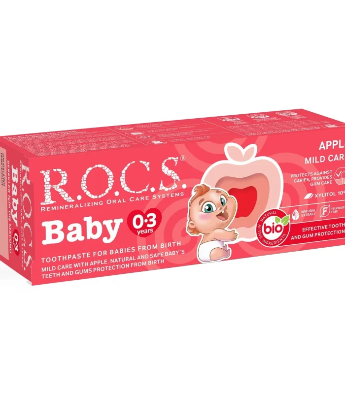 R.O.C.S.Baby Diş Macunu 35ml 0-3 Yaş Elma