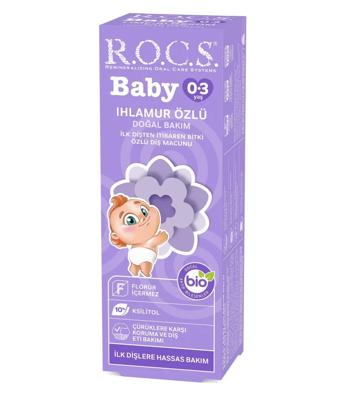 R.O.C.S.Baby Diş Macunu 35ml 0-3 Yaş Ihlamur
