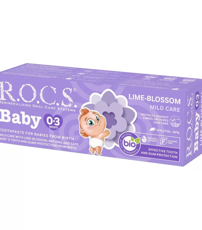 R.O.C.S.Baby Diş Macunu 35ml 0-3 Yaş Ihlamur