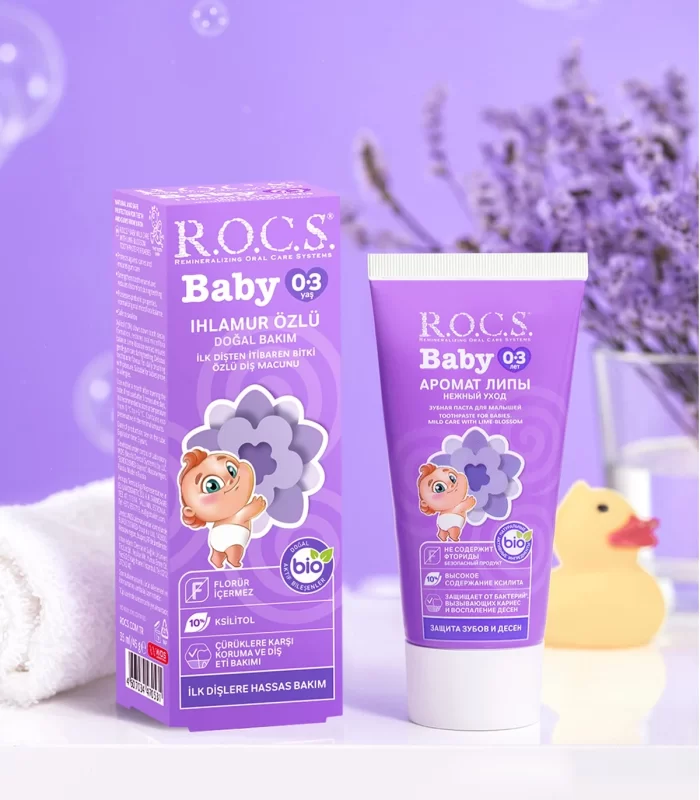 R.O.C.S.Baby Diş Macunu 35ml 0-3 Yaş Ihlamur