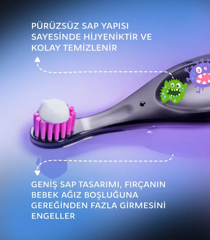 R.O.C.S.Baby Neon Ekstra Soft Diş Fırçası 0-3 Yaş