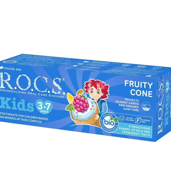 R.o.c.s.kids Diş Macunu 3-7 Yaş 35 Ml Meyve Külahı