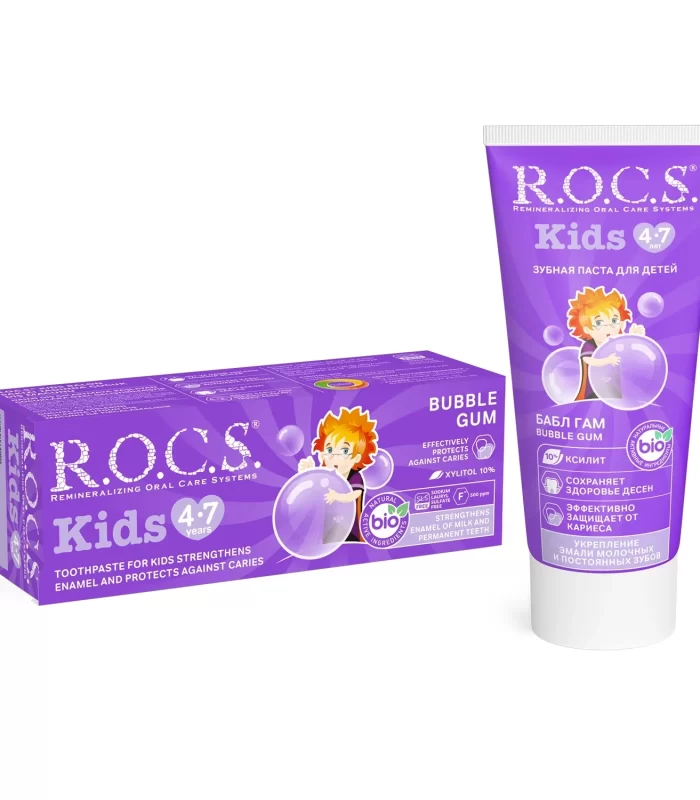 R.O.C.S.Kids Diş Macunu 35ml 4-7 Yaş Sakız