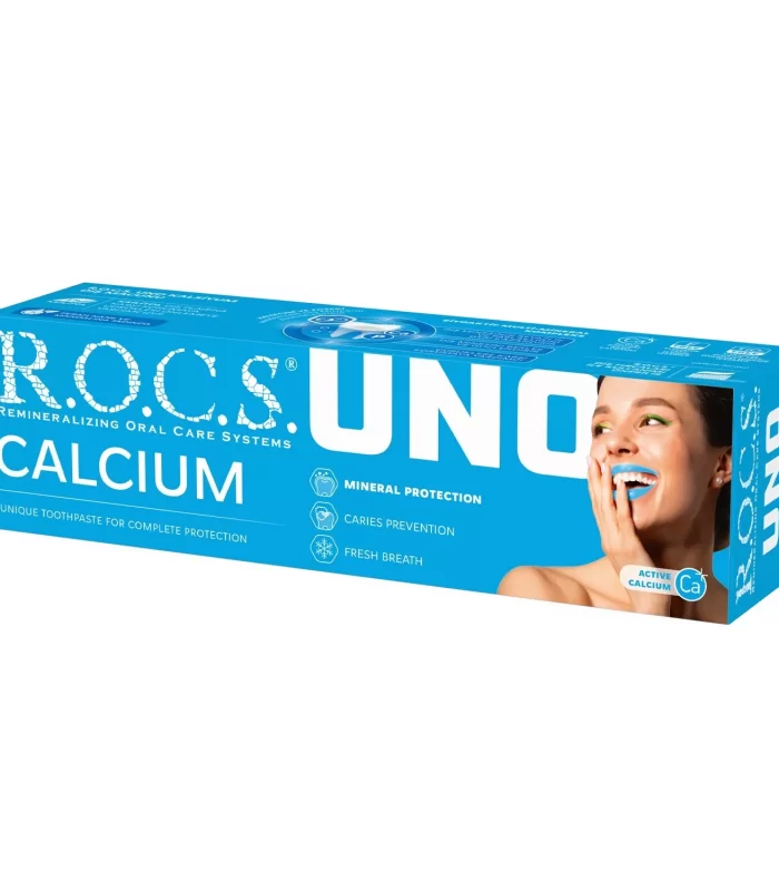 R.O.C.S.Uno Kalsiyum Tam Koruma Diş Macunu 60 ml