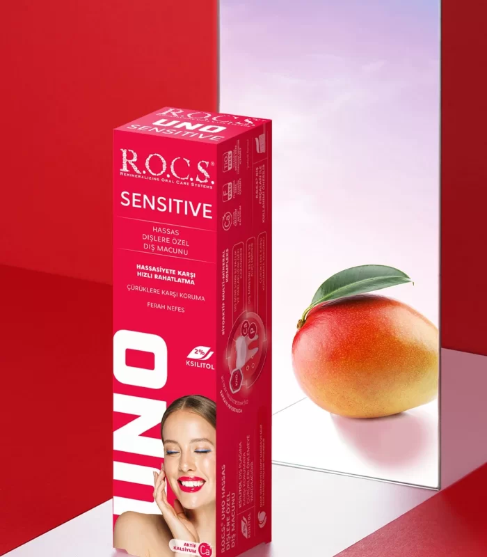 R.O.C.S.Uno Sensitive Hassas Dişlere Özel Diş Macunu 60 ml