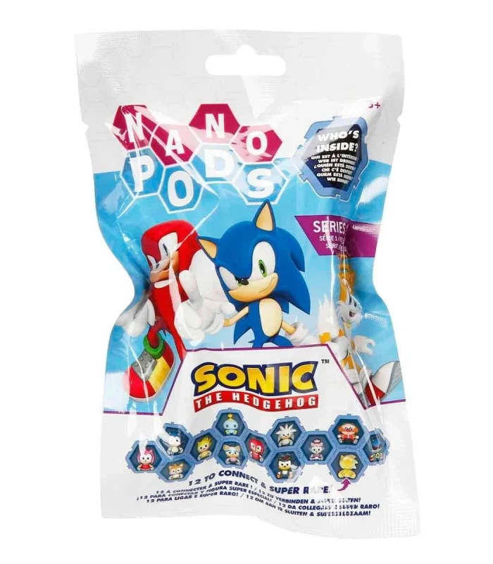 S00402785 -SUN-WST-FİGÜR SONIC NANO PODS SÜRPRİZ PAKET(SONIC) 24D.
