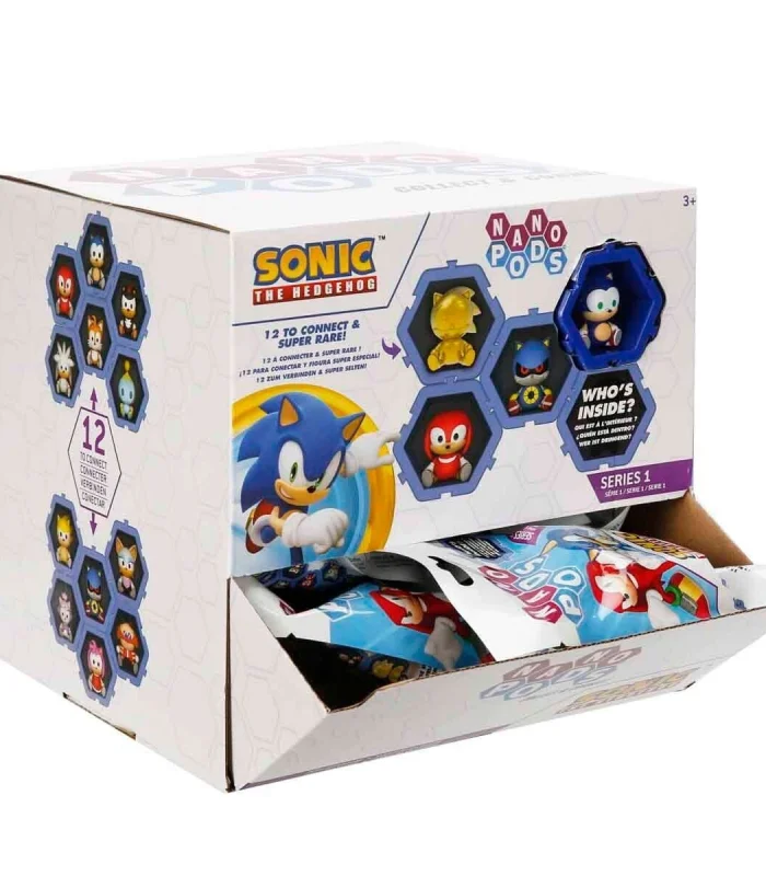 S00402785 -SUN-WST-FİGÜR SONIC NANO PODS SÜRPRİZ PAKET(SONIC) 24D.