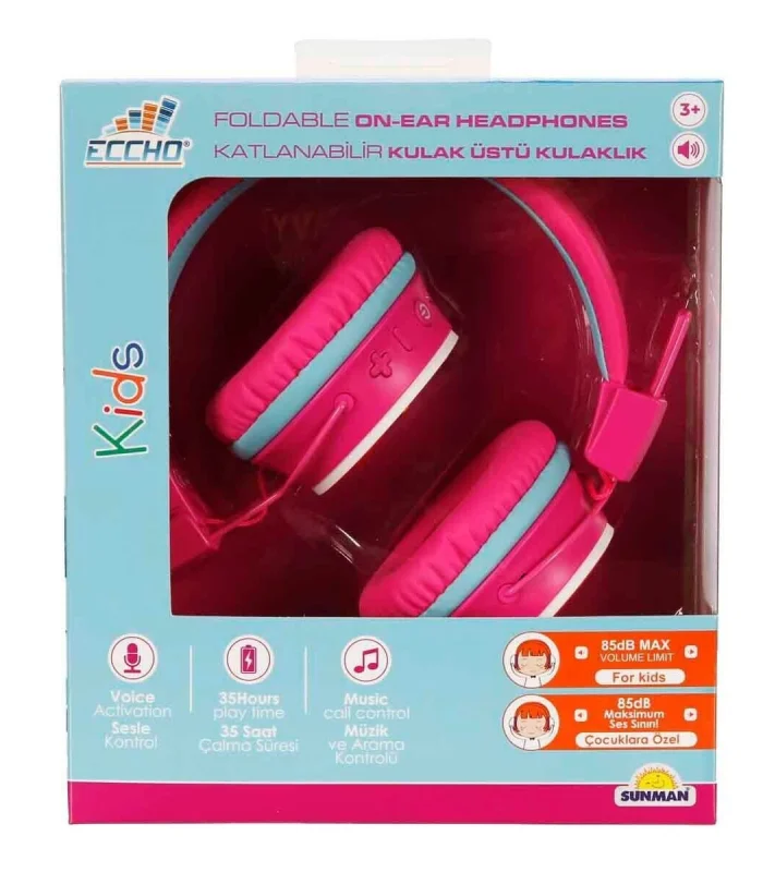 S01002605 -SUN-GLE-ECH-KULAKLIK MİKROFONLU KATLANABİLİR KABLOSUZ GÖKKUŞAĞI RESİM