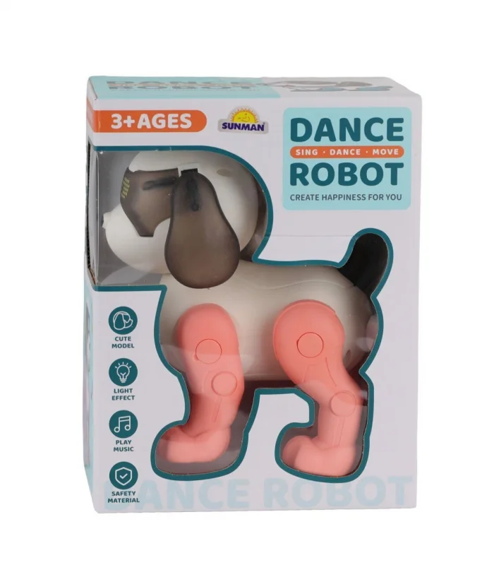 S01005107 -SUN-RST-ROBOT KÖPEK DANS MÜZİK/IŞIK B/O 2R.