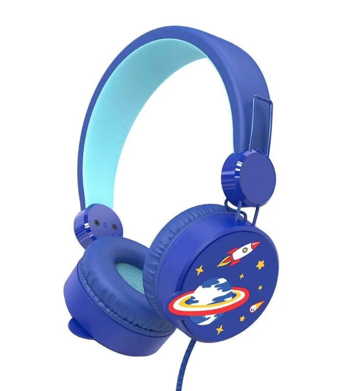 S02002604 -SUN-GLE-ECH-KULAKLIK MİKROFONLU KABLOLU UZAY RESİMLİ MV.