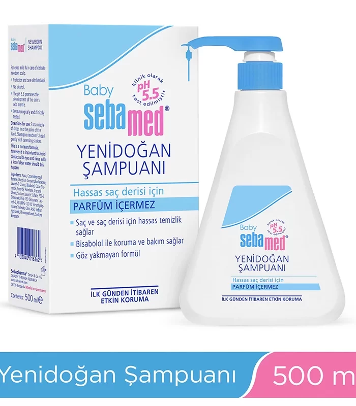 Sebamed Baby Yenidoğan Bebek Şampuanı 500 ml