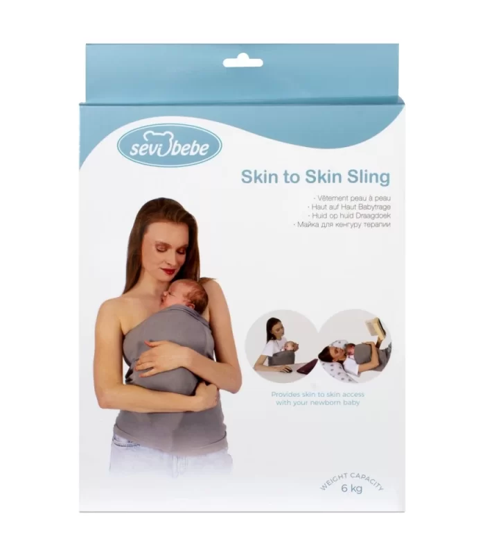 Sevi Bebe Anne Sıcaklığı Sling Art-573 Gri