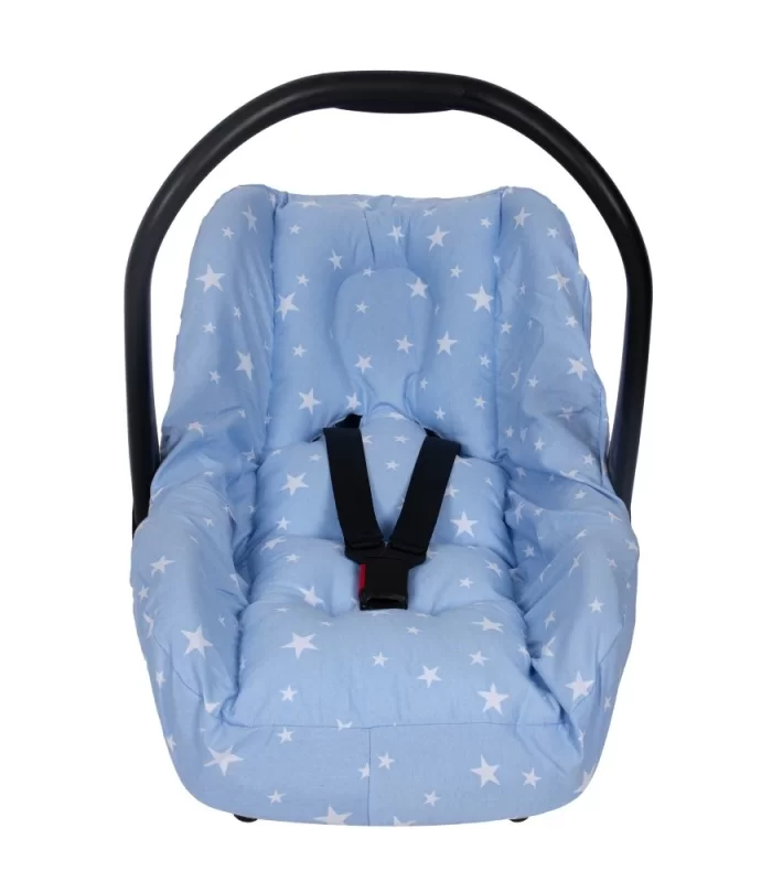Sevi Bebe Bel Destekli Ana Kucağı Örtüsü ART-61 Mavi Yıldız