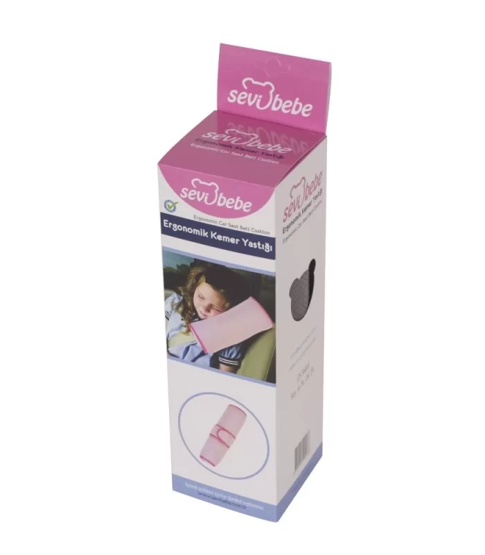 Sevi Bebe Ergonomik Kemer Yastığı ART-47 Gri