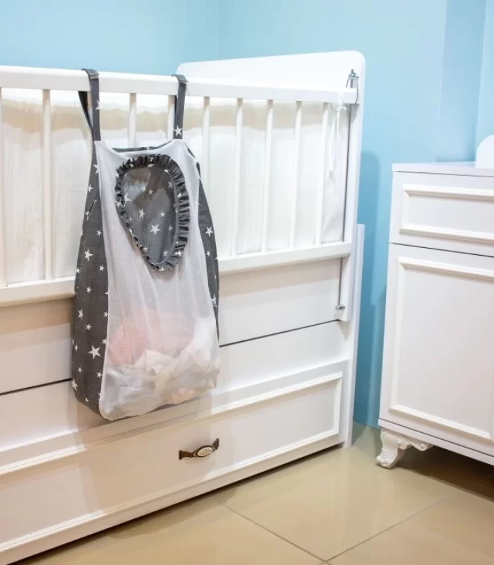 Sevi Bebe Kirli Çamaşır Torbası ART-83 Gri Yıldız