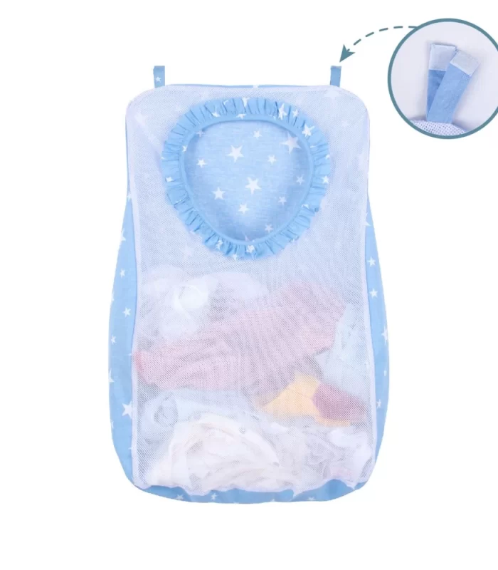 Sevi Bebe Kirli Çamaşır Torbası ART-83 Mavi Yıldız