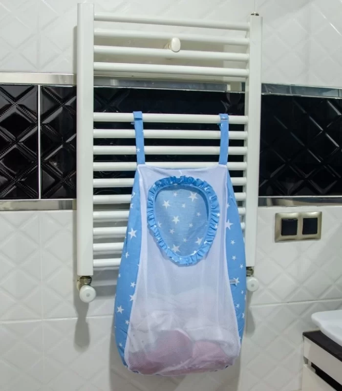 Sevi Bebe Kirli Çamaşır Torbası ART-83 Mavi Yıldız