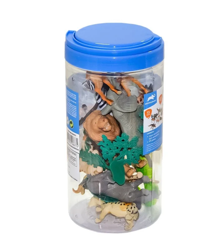 SH-D6401 Vahşi Hayvan Oyun Seti 23 cm -Vardem