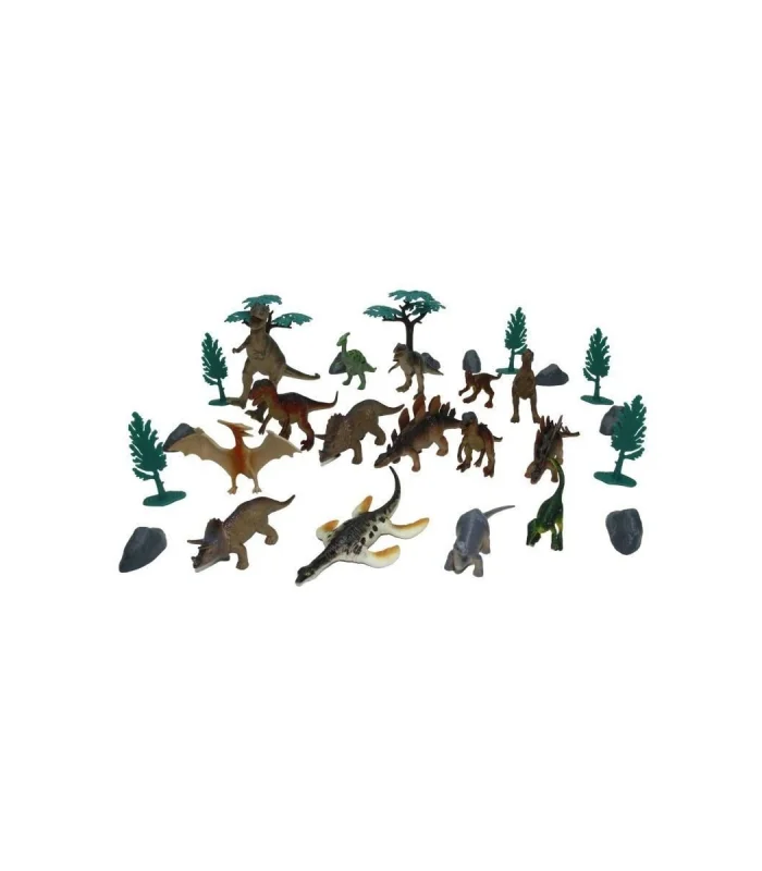 SH-D6601-1 2 3 4 30 Parça Hayvan Seti 2 Vahşi - 2 Çiftlik - Vardem Oyuncak