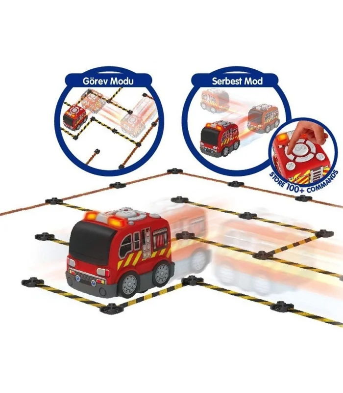 SIL/81470 Silverlit Tooko Programlanabilen İtfaiye Aracı Oyun Seti