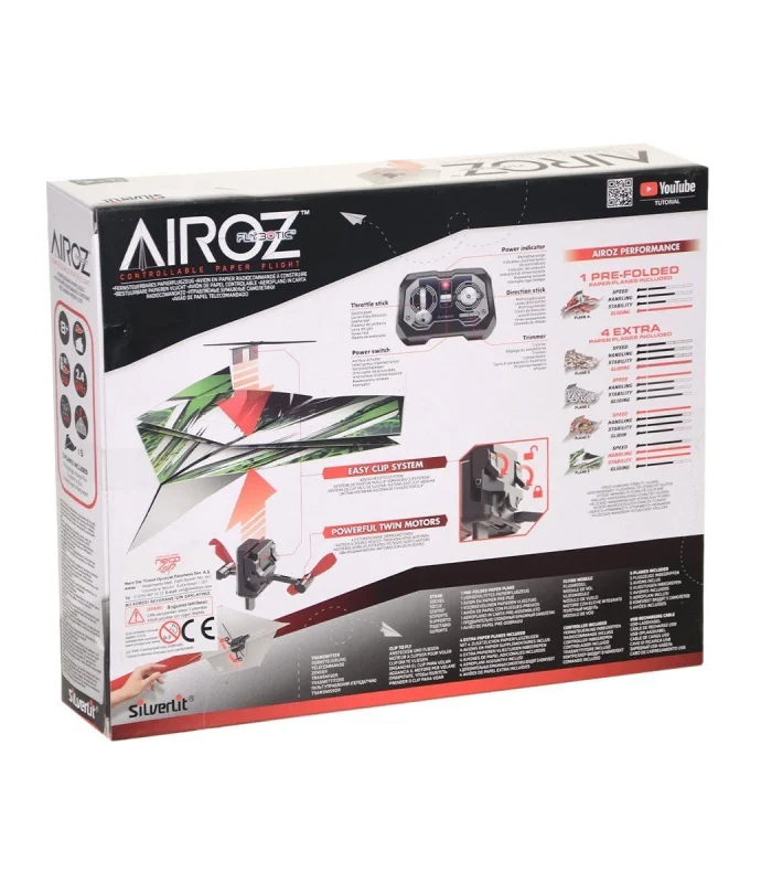 SIL/84844 Silverlit Uzaktan Kumandalı Airoz Kağıt Uçak