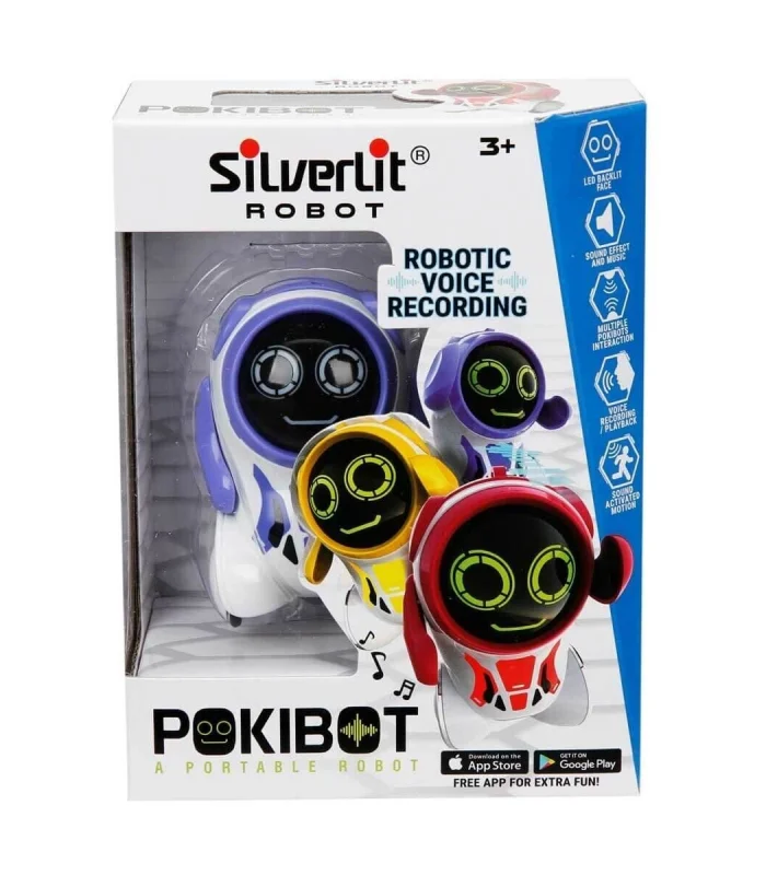 SIL/88042  Silverlit Yapay Zekalı Pokibot Robot