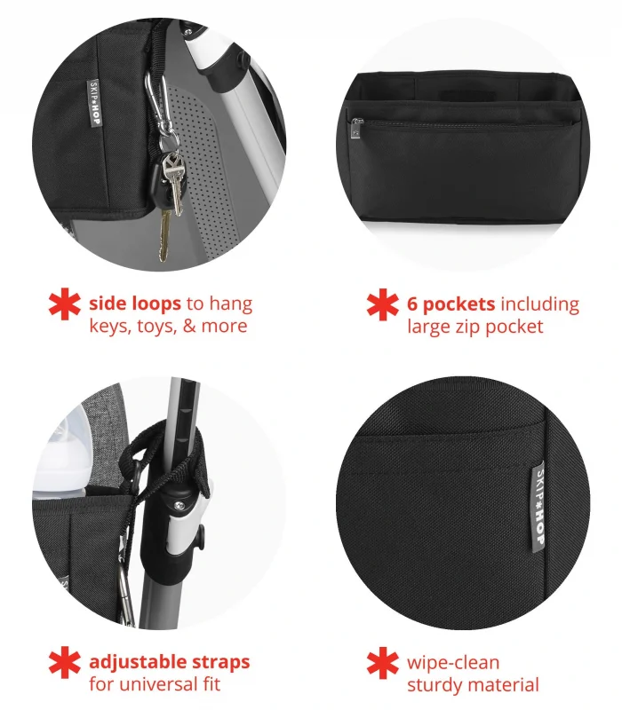 Skip Hop Grab&go Ultra Araba Düzenleyici Organizer Siyah