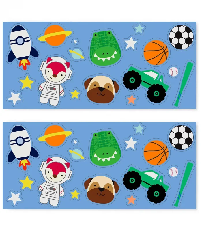 Skip Hop Spark Style Paslanmaz Çelik Suluk Mavi