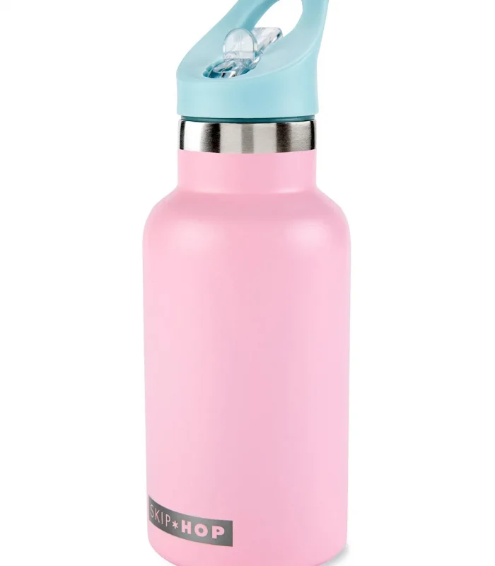 Skip Hop Spark Style Paslanmaz Çelik Suluk Pembe