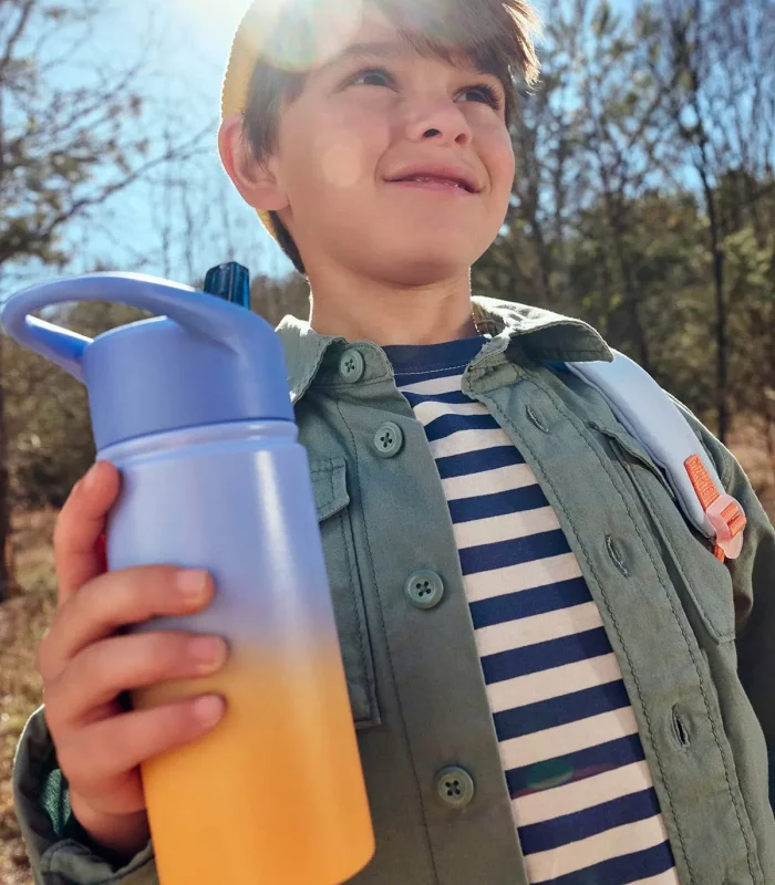 Skip Hop Wander Paslanmaz Çelik Suluk Mavi