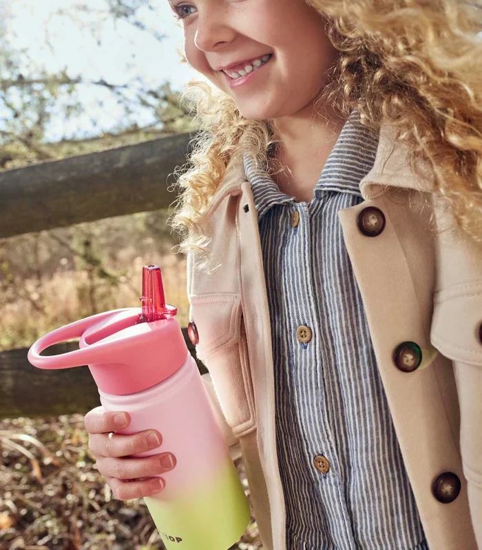 Skip Hop Wander Paslanmaz Çelik Suluk Pembe