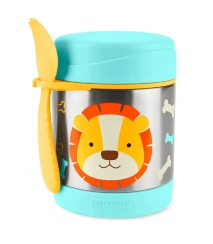 Skip Hop Zoo Paslanmaz Çelik Termos 325 Ml Aslan