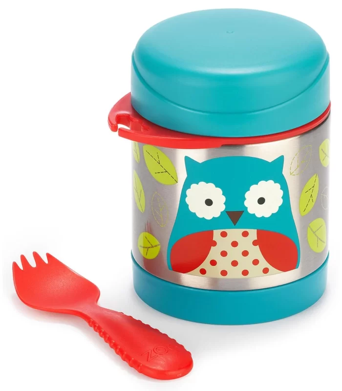 Skip Hop Zoo Paslanmaz Çelik Termos 325 Ml Baykuş