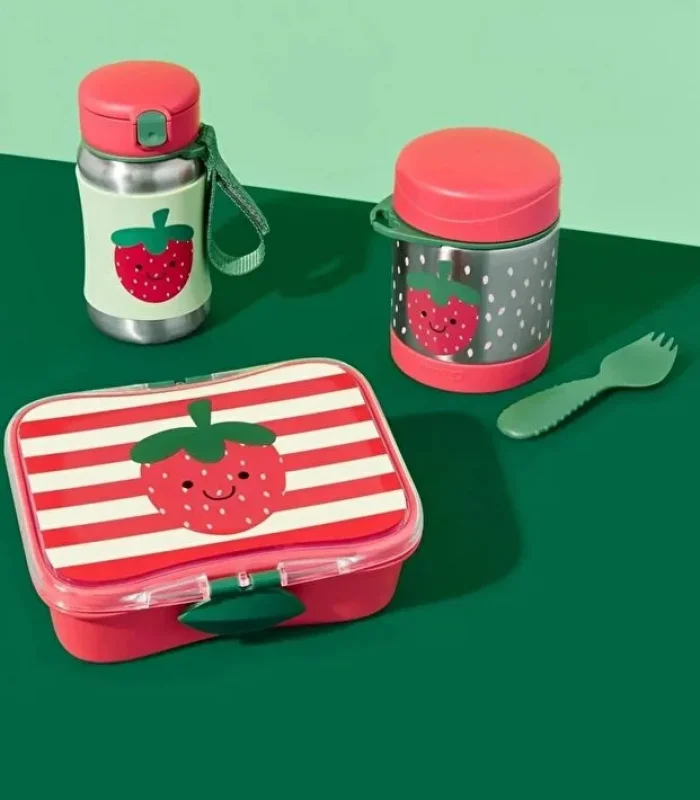 Skip Hop Zoo Paslanmaz Çelik Termos 325 Ml Çilek
