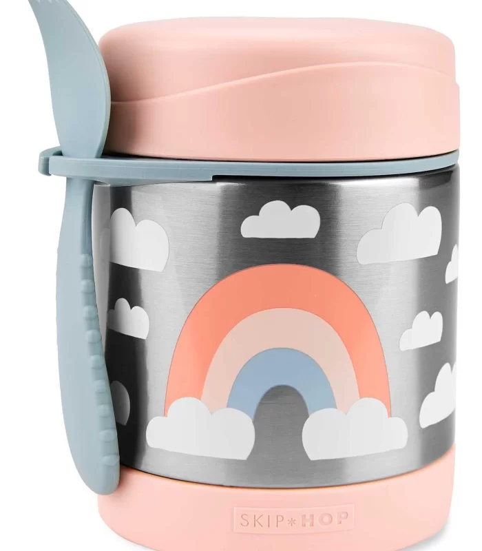Skip Hop Zoo Paslanmaz Çelik Termos 325 Ml Gökkuşağı
