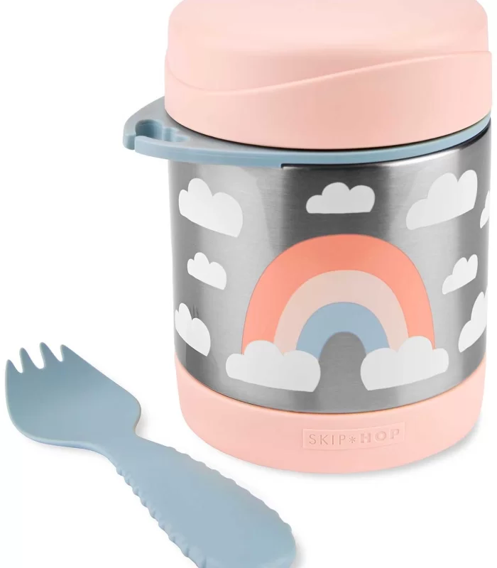 Skip Hop Zoo Paslanmaz Çelik Termos 325 Ml Gökkuşağı