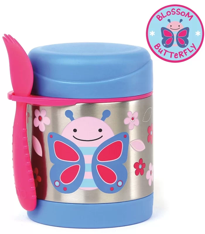 Skip Hop Zoo Paslanmaz Çelik Termos 325 Ml Kelebek