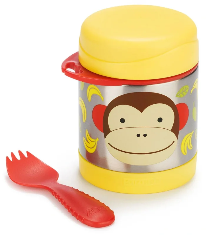 Skip Hop Zoo Paslanmaz Çelik Termos 325 Ml Maymun