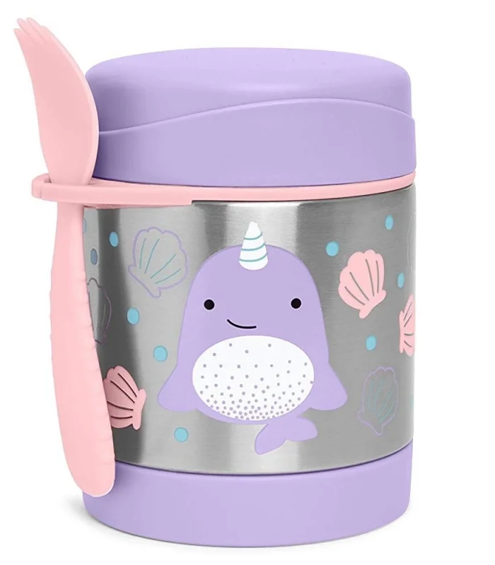 Skip Hop Zoo Paslanmaz Çelik Termos 325 Ml Narwhal