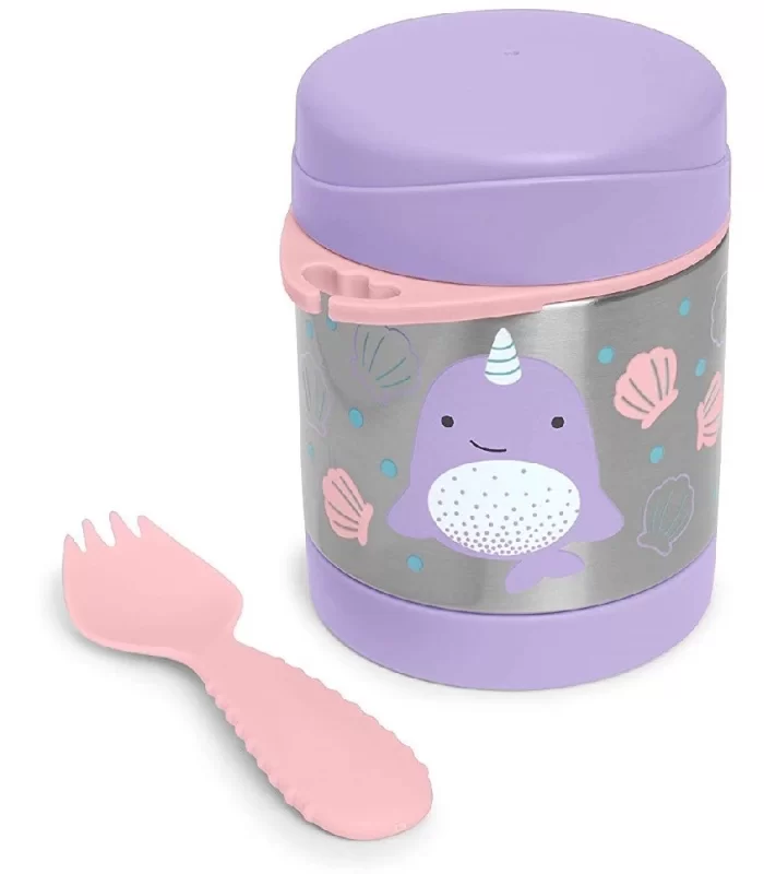 Skip Hop Zoo Paslanmaz Çelik Termos 325 Ml Narwhal