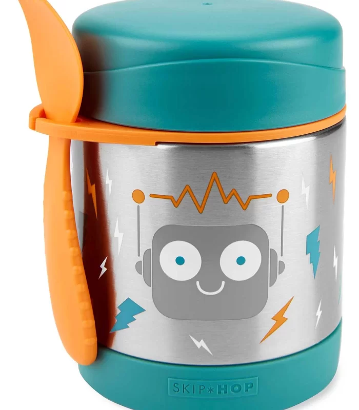 Skip Hop Zoo Paslanmaz Çelik Termos 325 Ml Robot