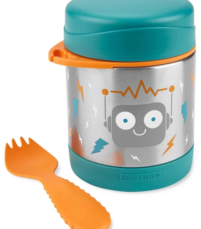 Skip Hop Zoo Paslanmaz Çelik Termos 325 Ml Robot