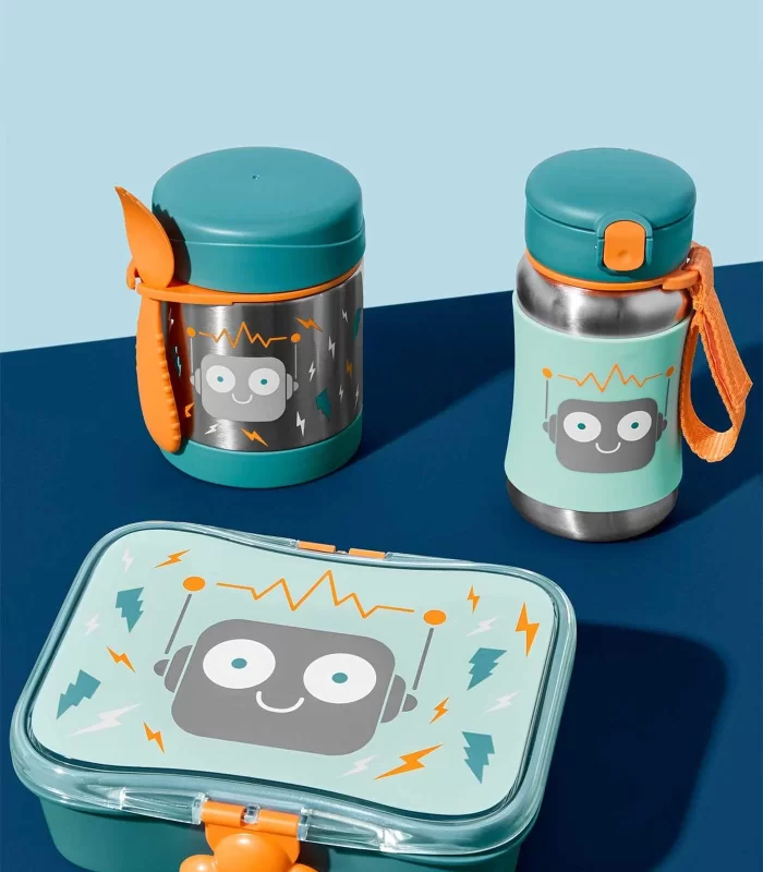 Skip Hop Zoo Paslanmaz Çelik Termos 325 Ml Robot