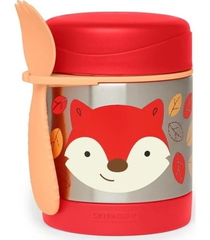 Skip Hop Zoo Paslanmaz Çelik Termos 325 Ml Tilki