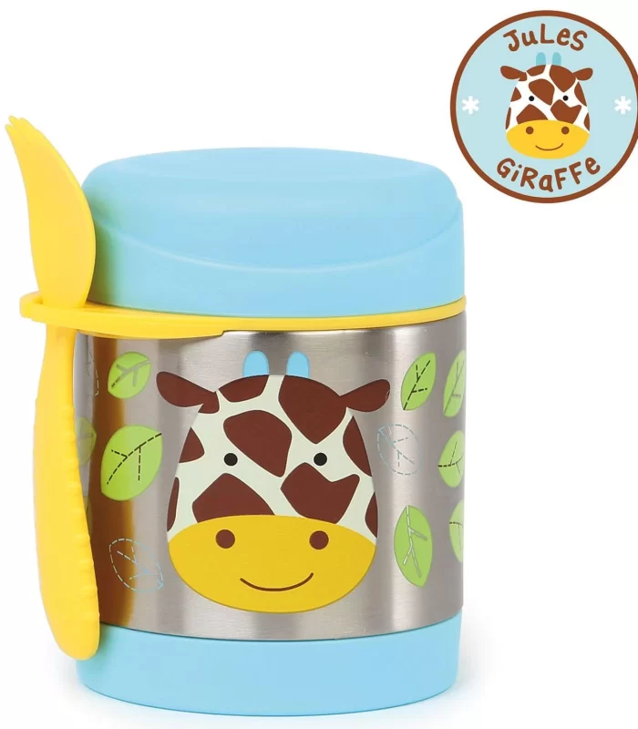 Skip Hop Zoo Paslanmaz Çelik Termos 325 Ml Zürafa