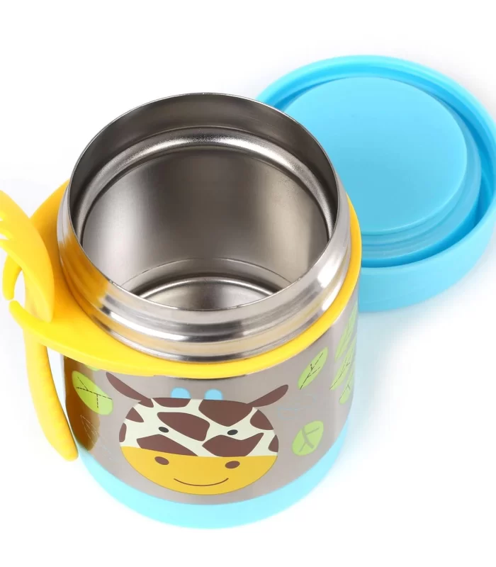 Skip Hop Zoo Paslanmaz Çelik Termos 325 Ml Zürafa