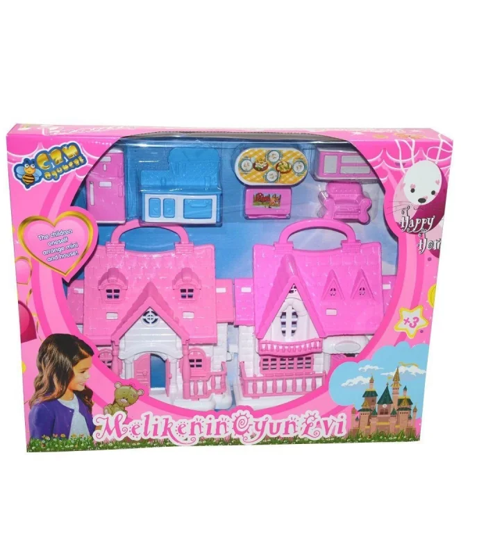 SL32538A Kutulu Melikenin 2li Oyun Evi Seti- Halit Can Oyuncak