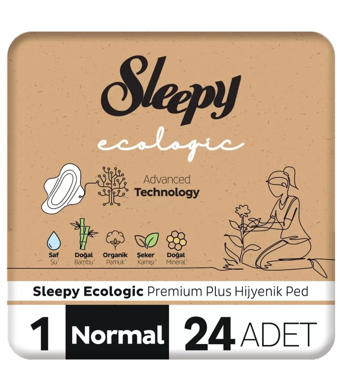 Sleepy Ecologic Premium Plus Normal Ped 24 Adet